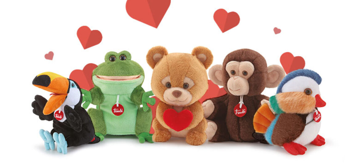 Peluche Trudi San Valentino