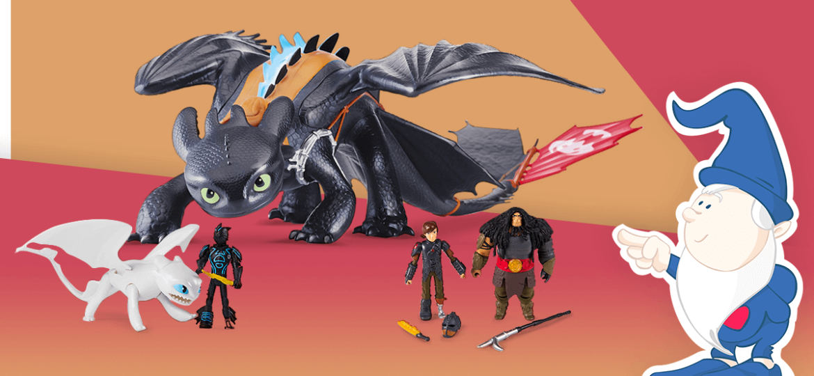 Dragon Trainer: i giocattoli della saga