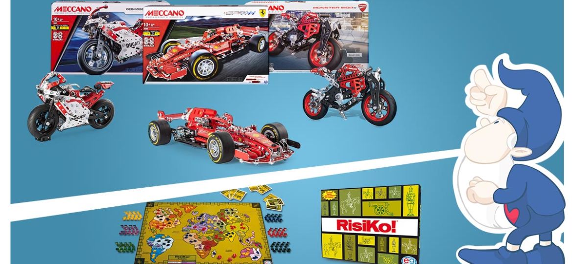 Risiko! e Meccano novità 2019