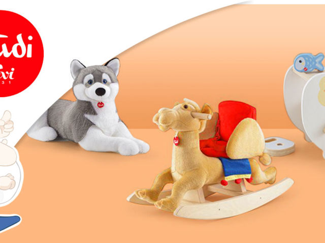Peluche Trudi e giocattoli in legno Sevi: tutte le novità